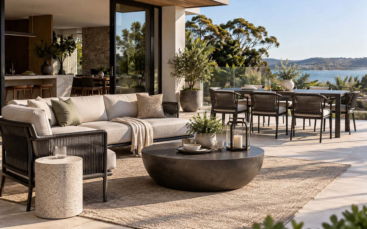 Outdoor Lounge Dining Set
