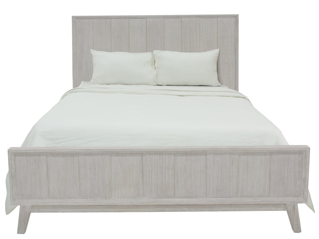 Whitewash Timber King Bed