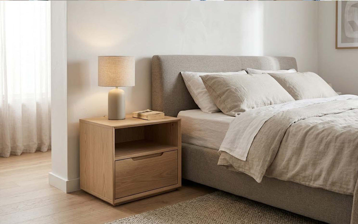 Modernize Your Happy Place With A Modern Bedside Table For Bedroom