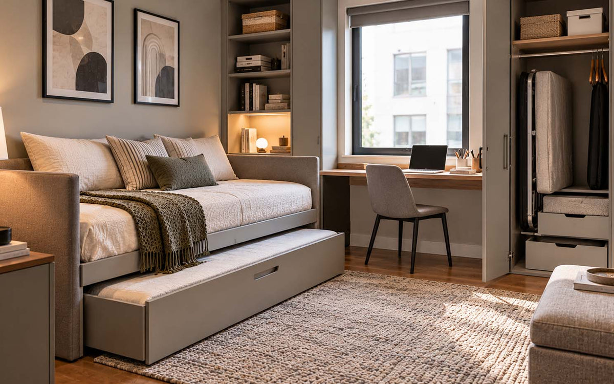 Clever and Space-Saving Guest Room Ideas