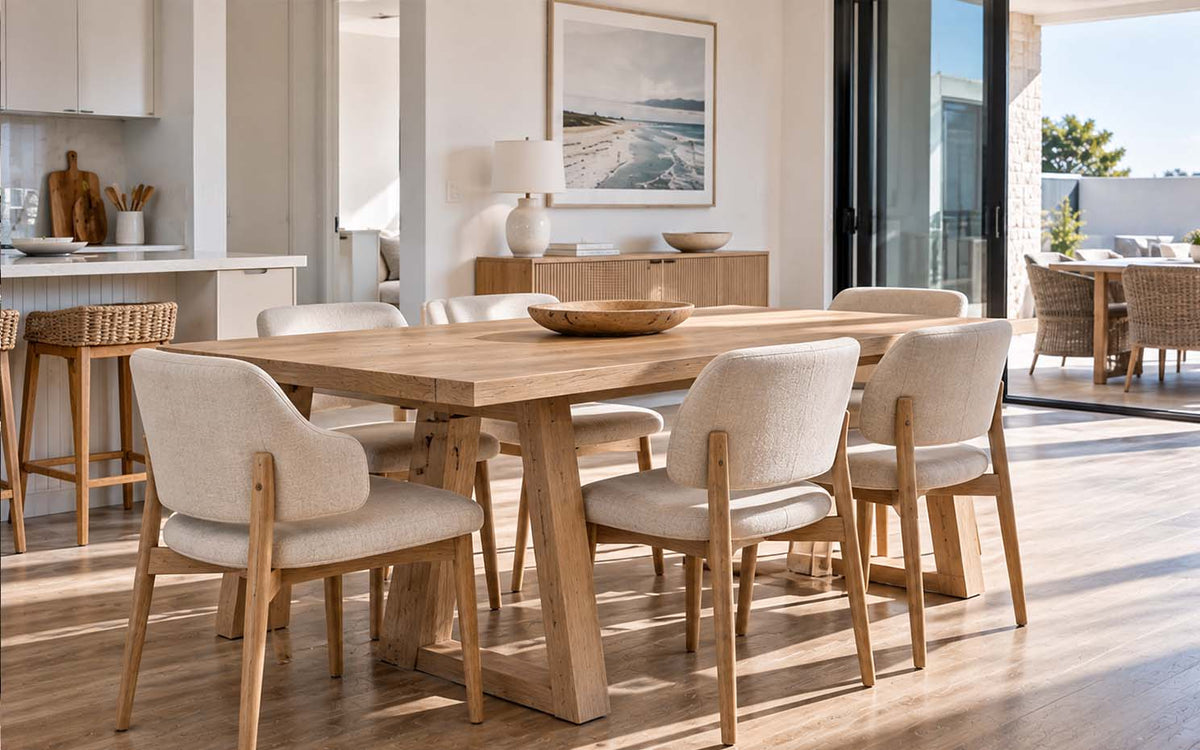 Modern Coastal Dining Tables & Chairs in Sydney