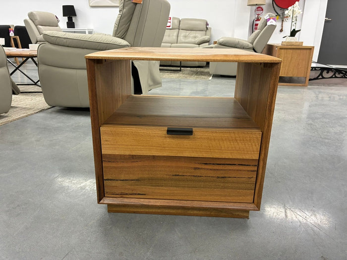 1 Drawer Lamp Table – Natural Finish