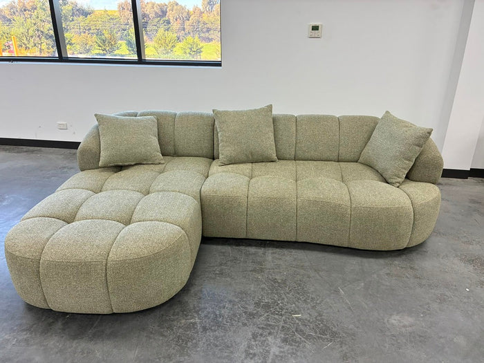 2 Seater Sofa with Left-Hand Facing Chaise – 3 Pillows