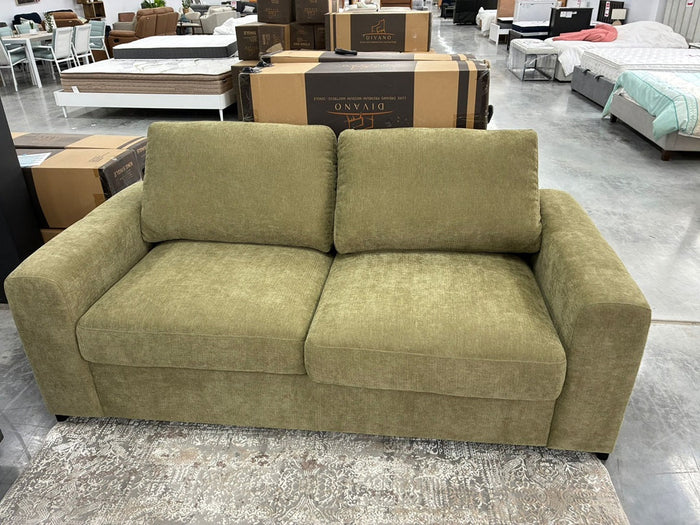 2.5 Seater Sofa Bed – Siara Olive Fabric
