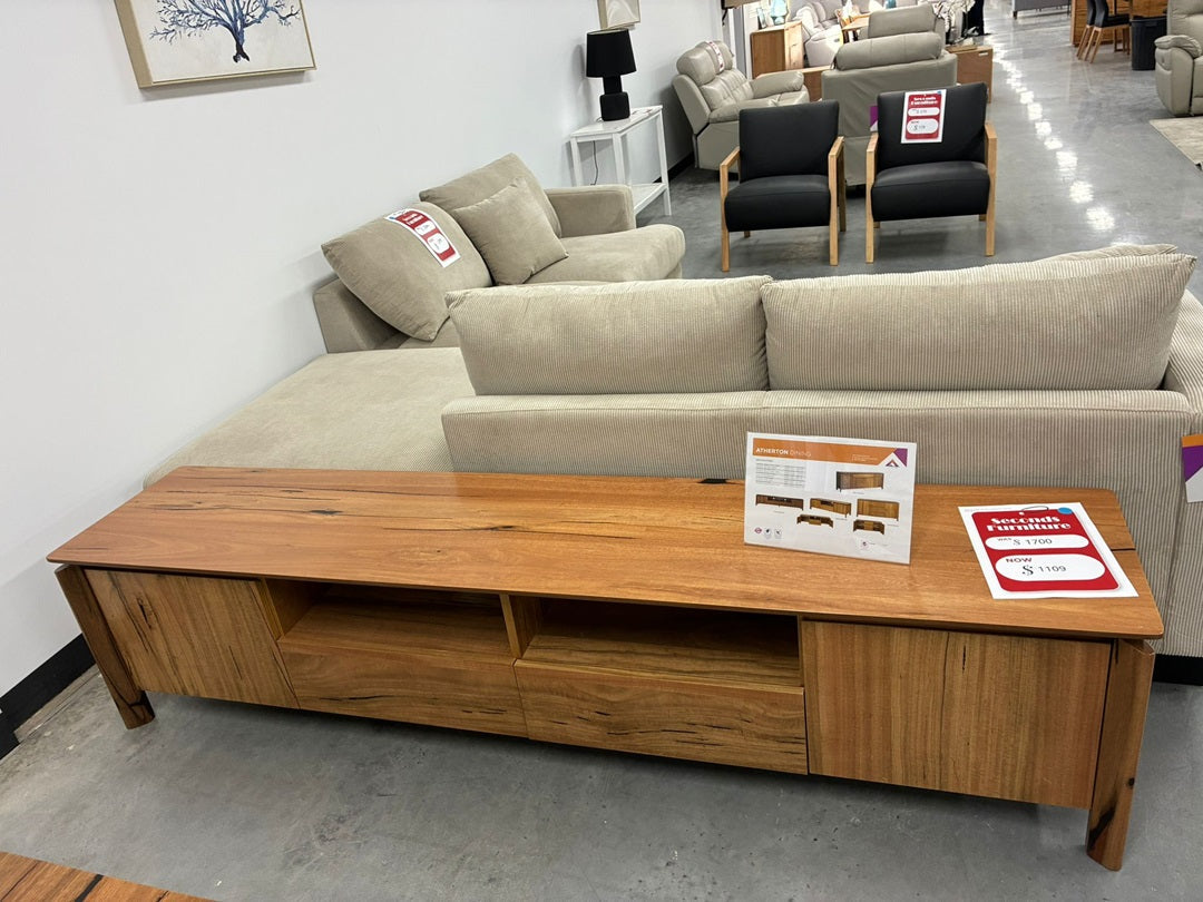 220cm Entertainment Unit – 2 Door / 2 Drawer / 2 Niche