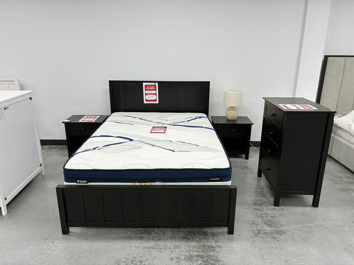 4pcs Double Bedroom Package – Black