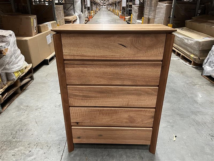 5 Drawer Premium Timber Tallboy