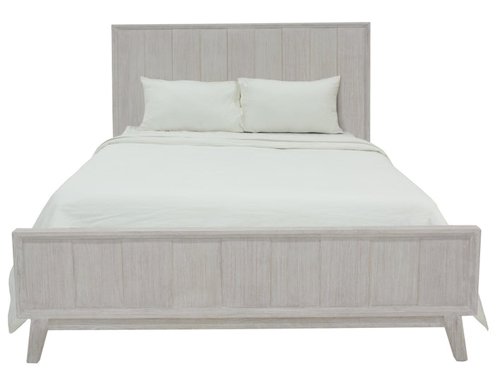 Whitewash Timber King Bed