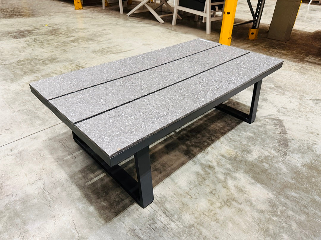 Charcoal Grey Outdoor Coffee Table