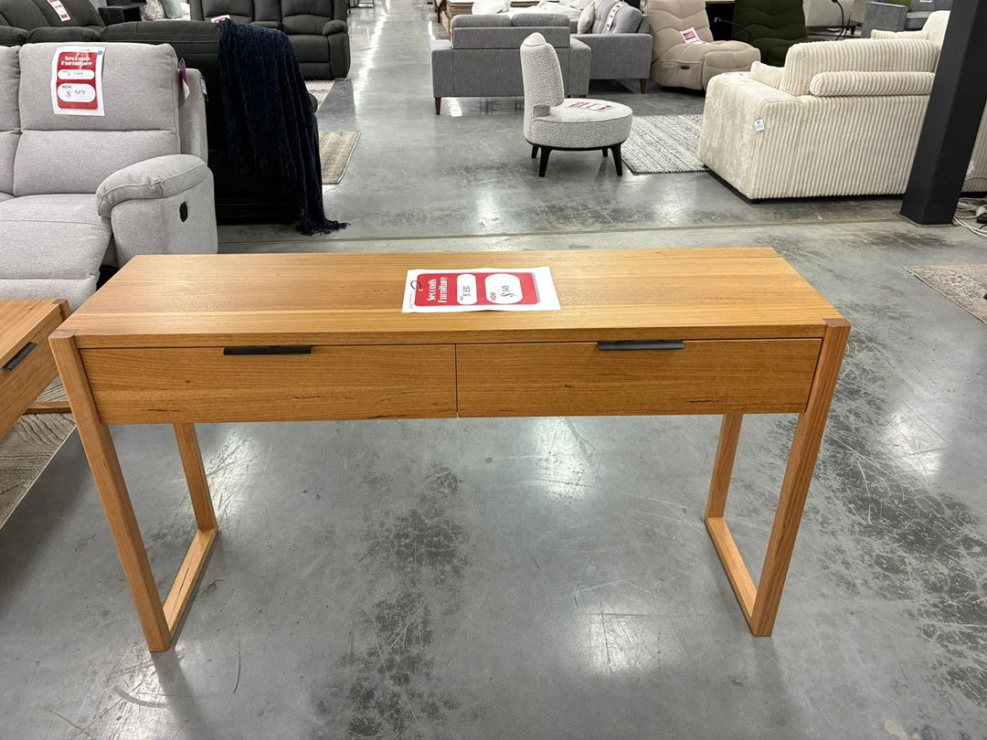 Console Table - Natural Finish