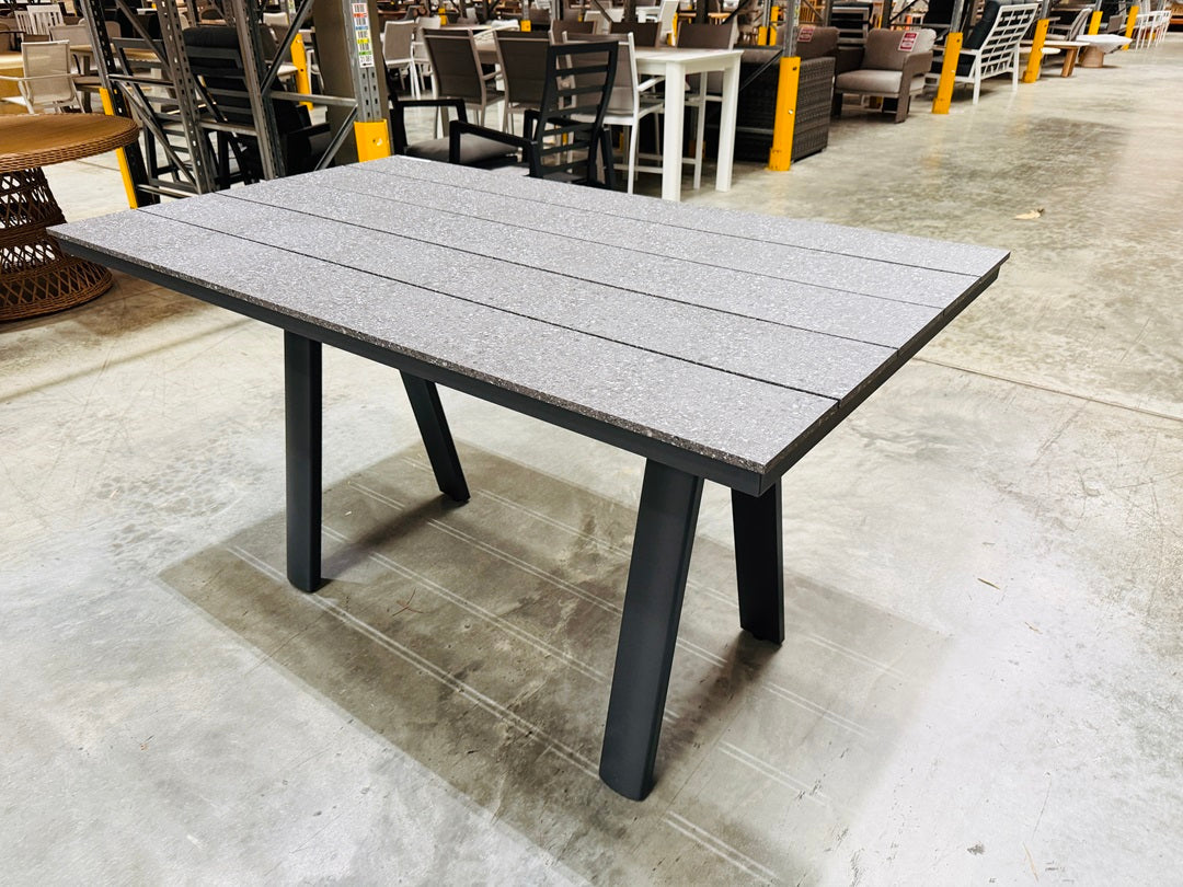 Dark Grey Outdoor Bar Table