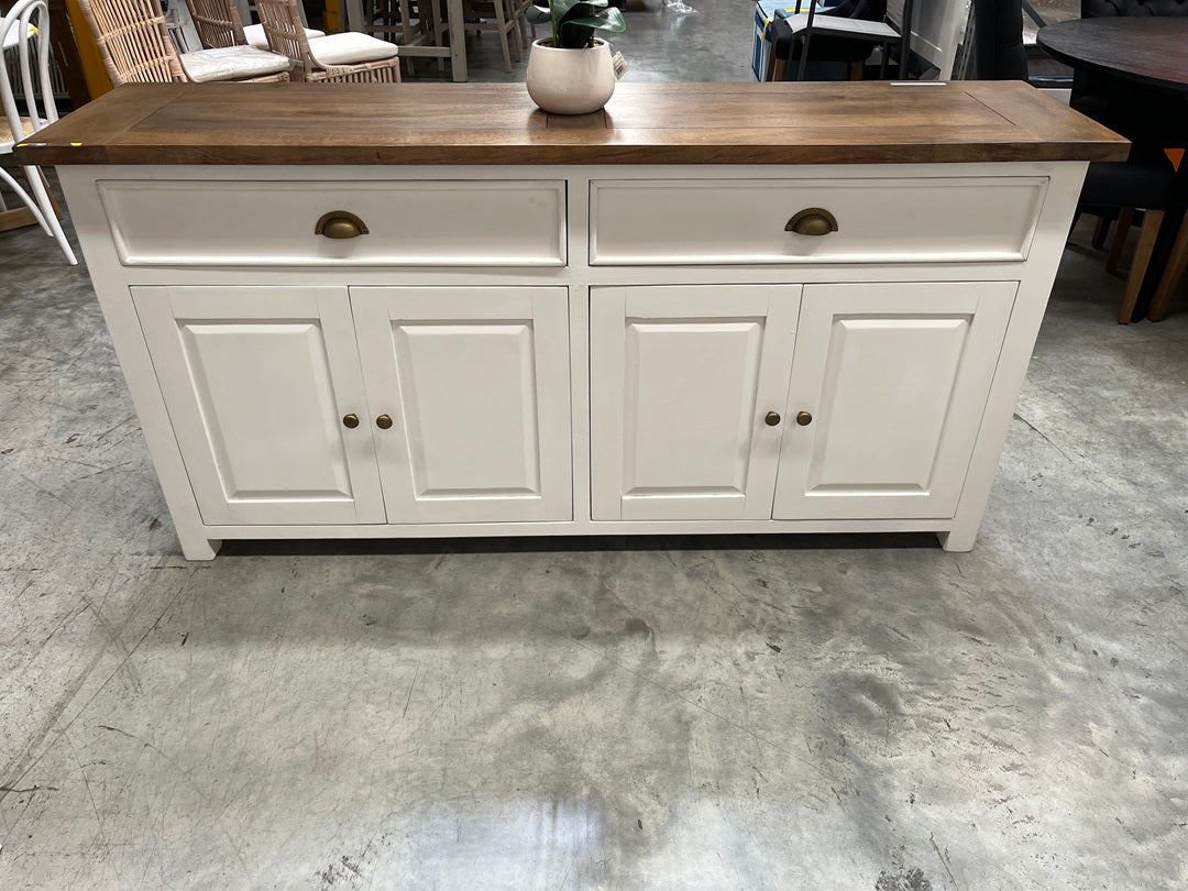 Elegant Natural & White Buffet