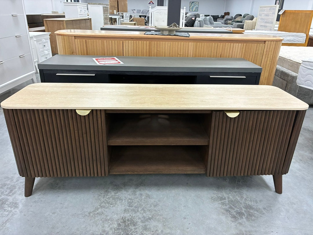 160cm Entertainment Unit – Walnut