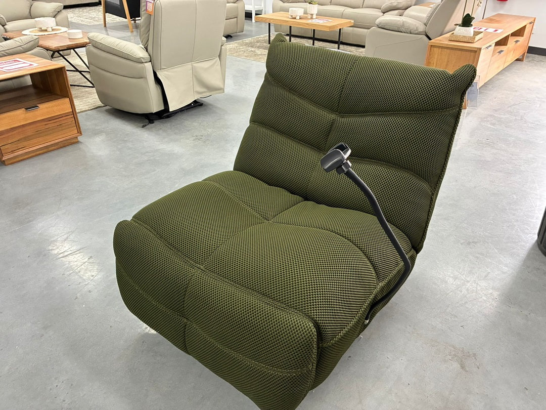 Gaming Chair with Power Recliner-Green