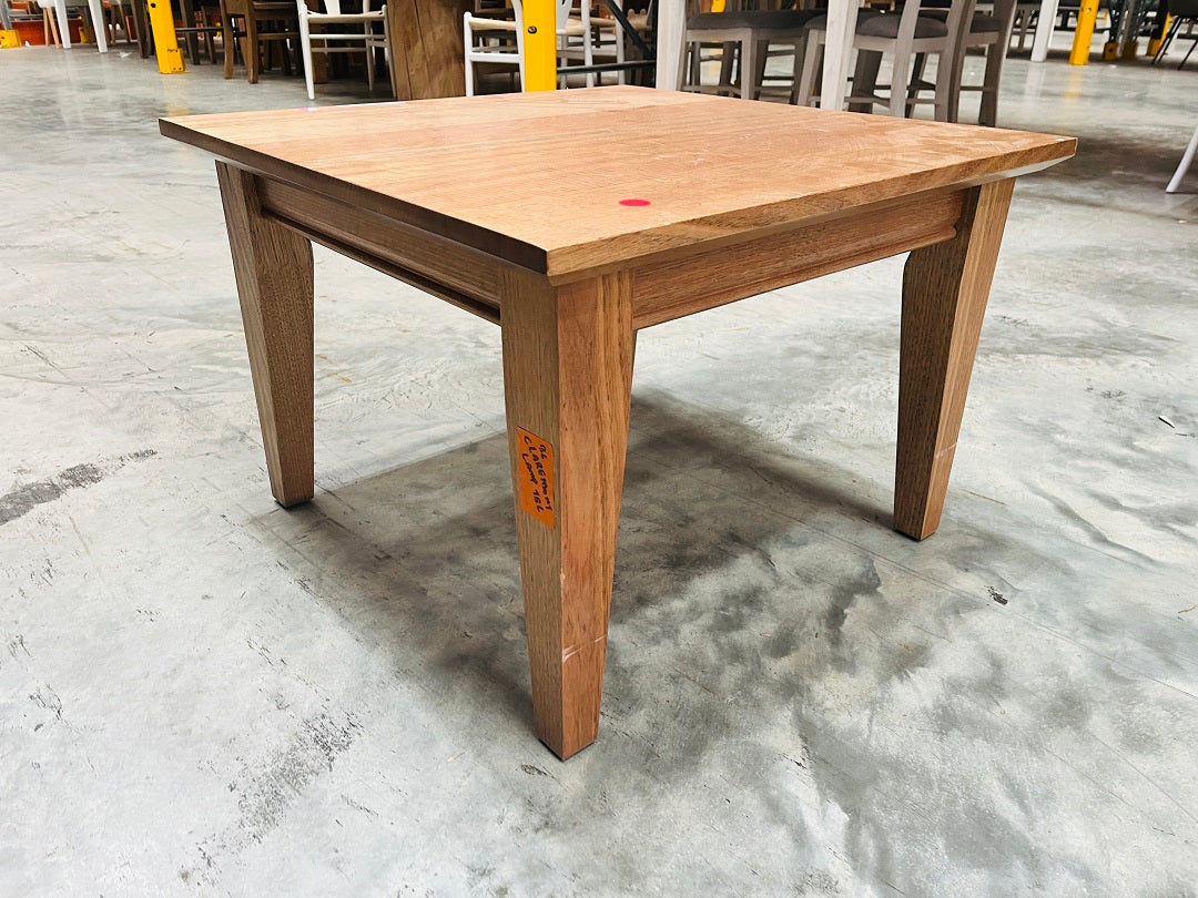 Golden Oak Timber Side Table