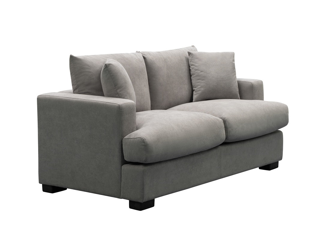 Light Grey Fabric 2 Seater