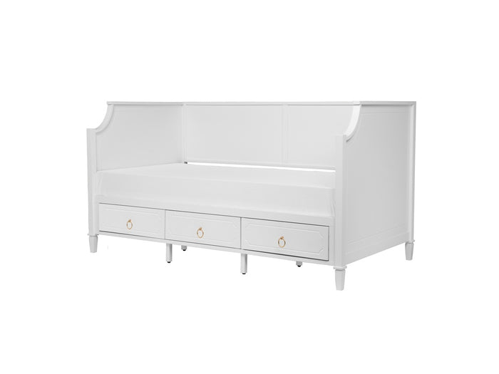 White Timber Single Daybed