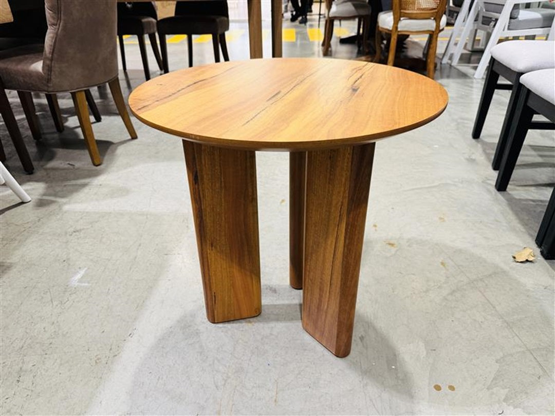 Natural Timber Round Lamp Table