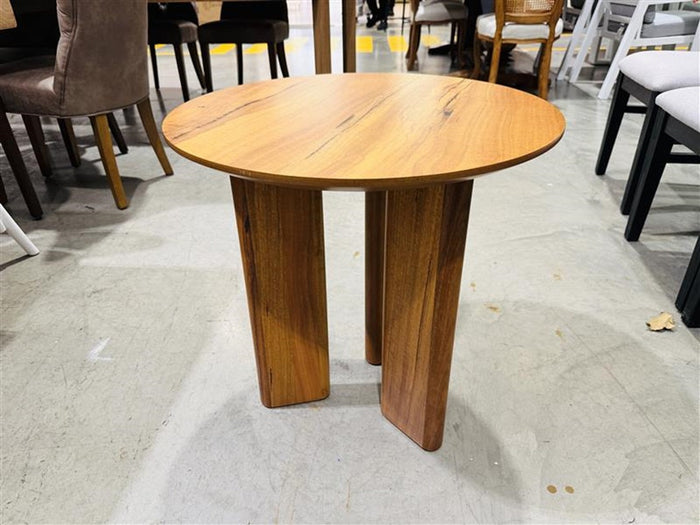 Natural Timber Round Lamp Table