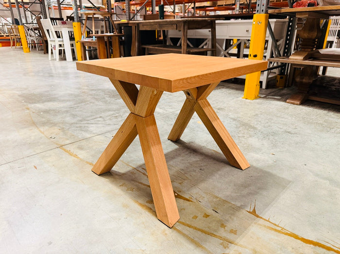 Oak Timber Square Side Table