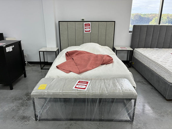 Queen Bed – Grey Finish