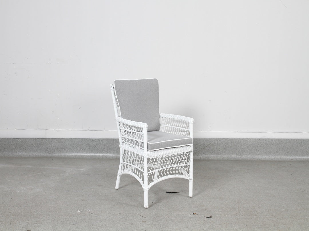 White Outdoor Dining Chairs