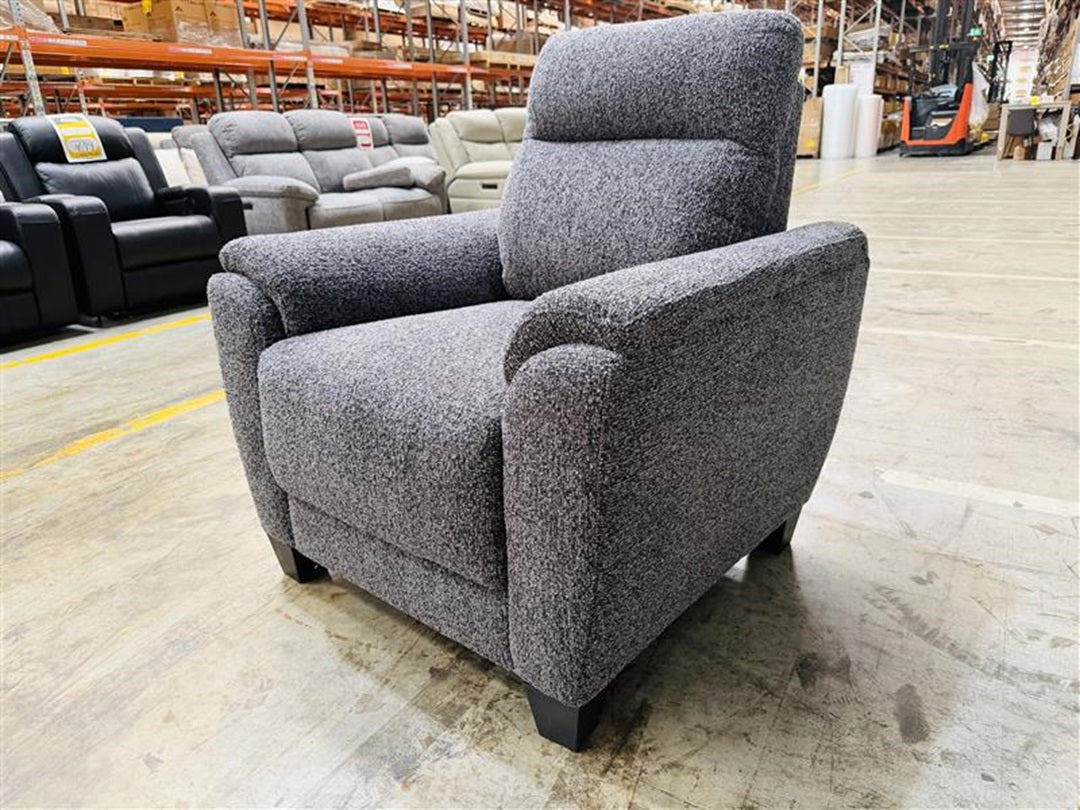 Slate Fabric 1 Seater Sofa