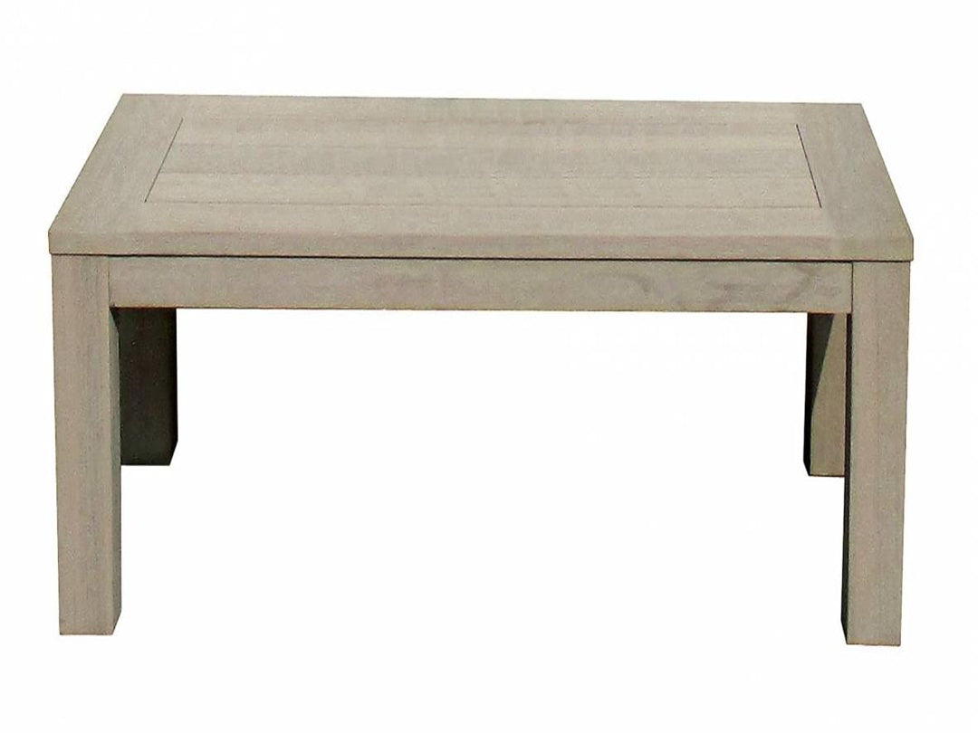 Outdoor Timber Coffee Table in Sand Wash