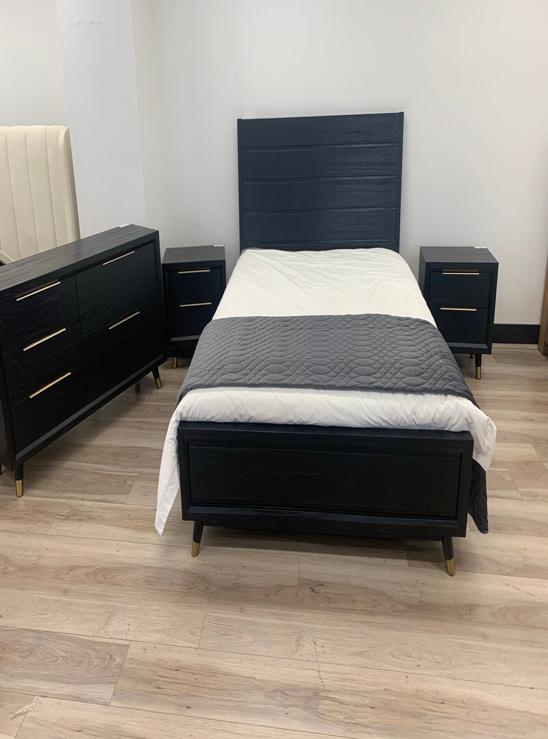 Timber Queen Dresser Suite Black Seconds Furniture