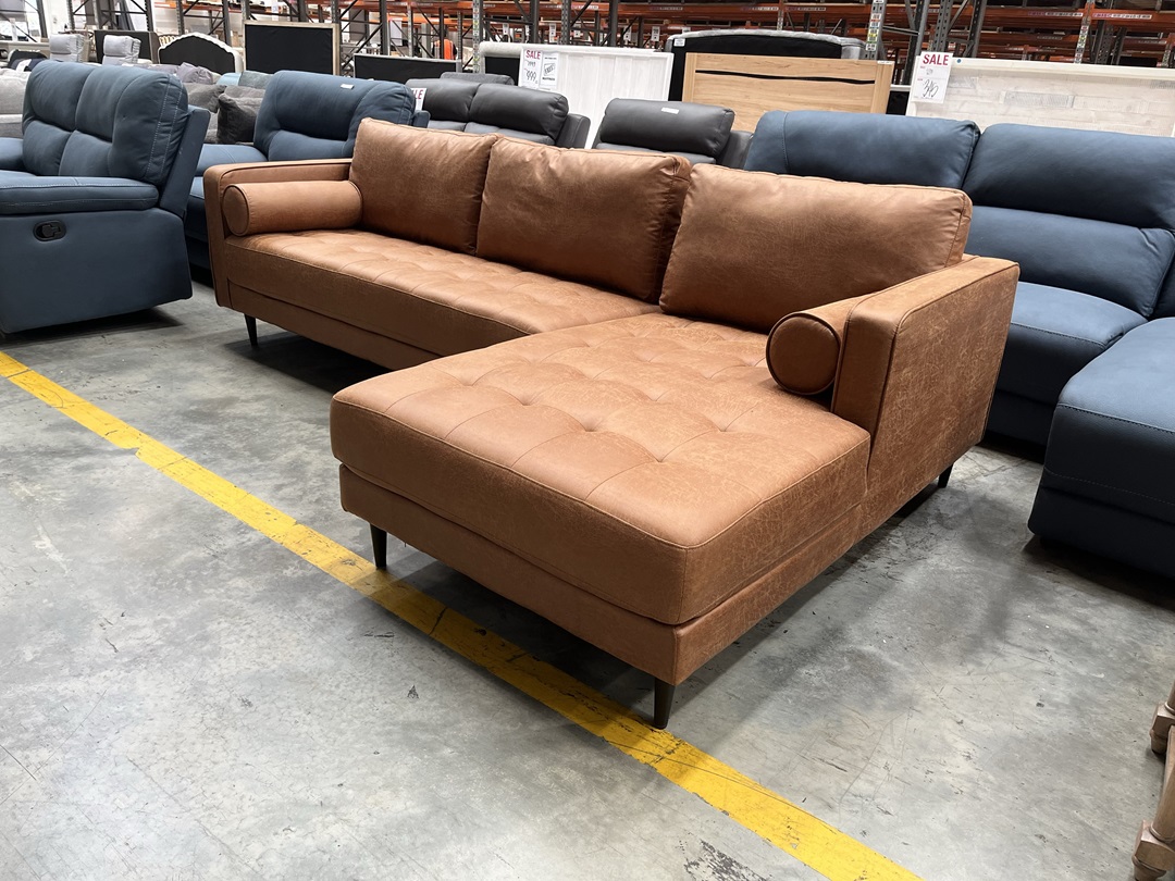 Fabric 2 Seater with RHF Chaise