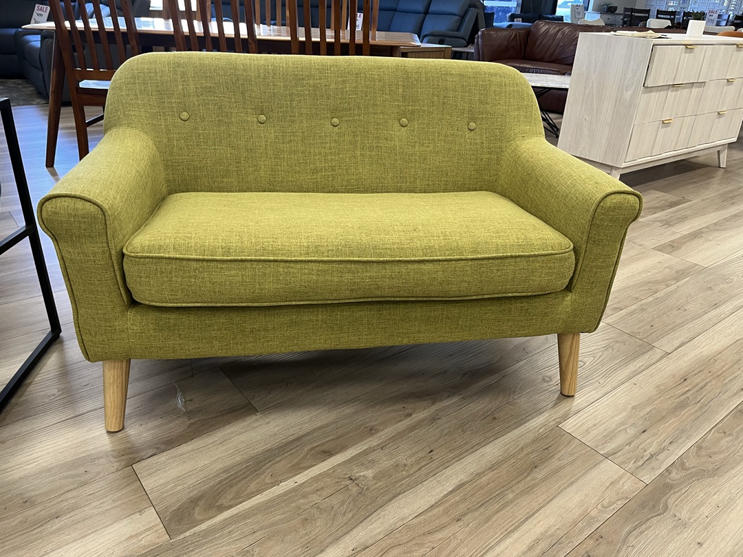Lime Green 2 Seater Sofa
