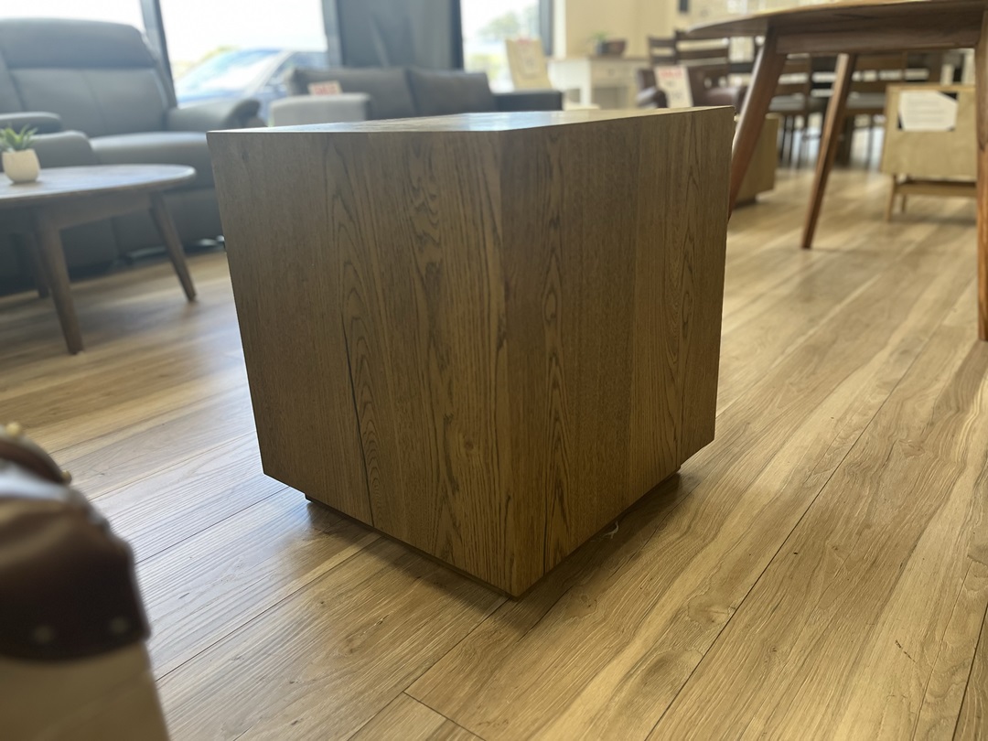 Square Timber Side Table