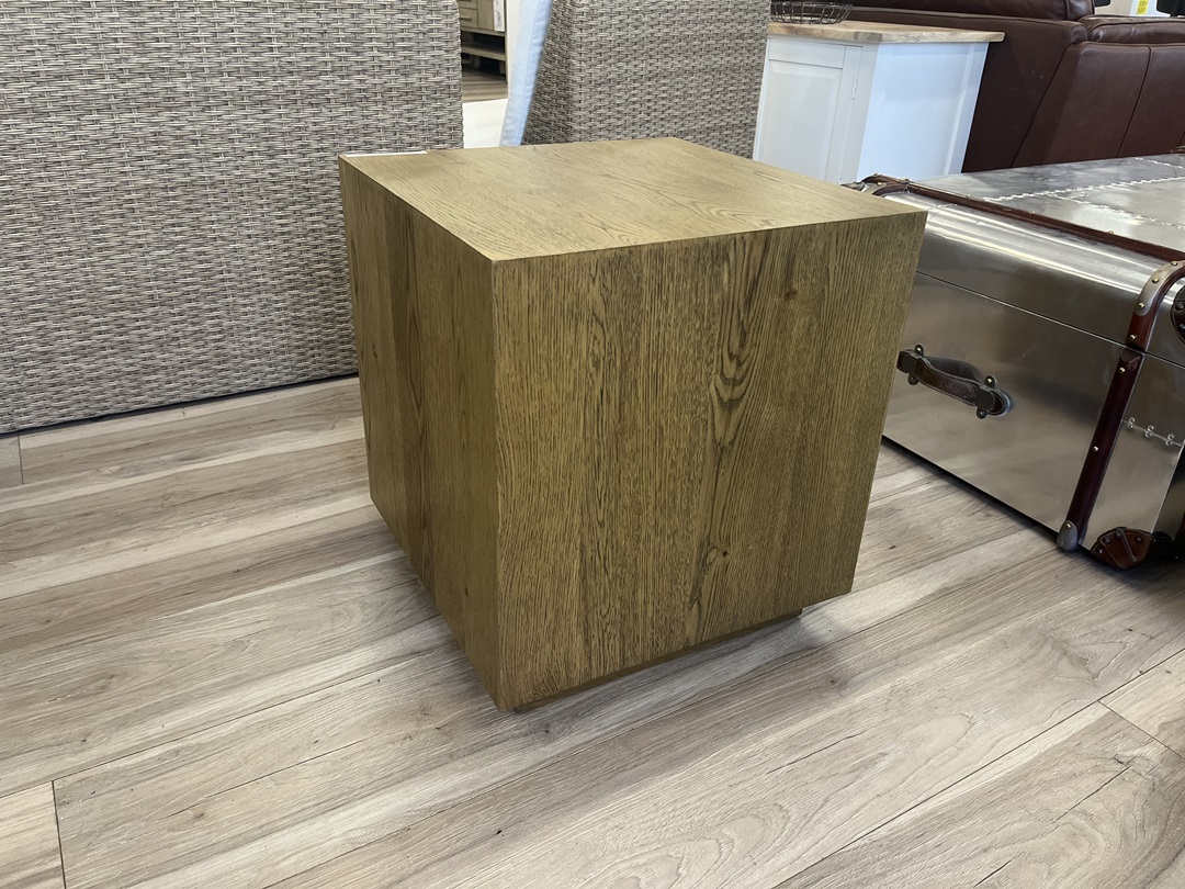 Square Timber Side Table